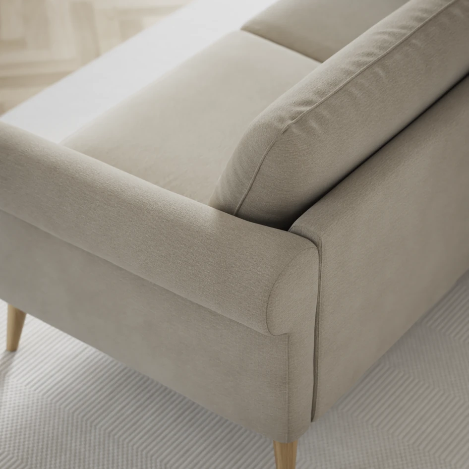 Bridge - 3-sits soffa - Brun