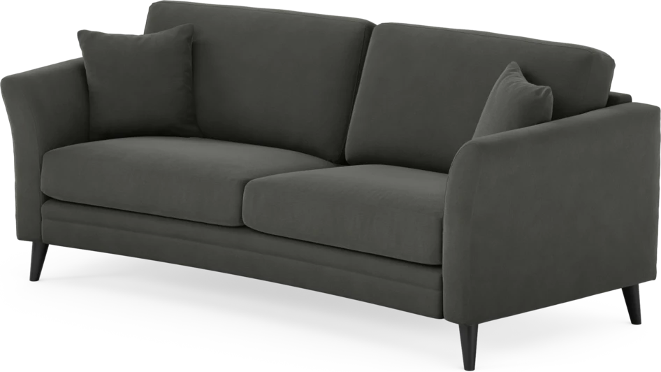 Eden - 2,5-sits soffa svängd - Grå