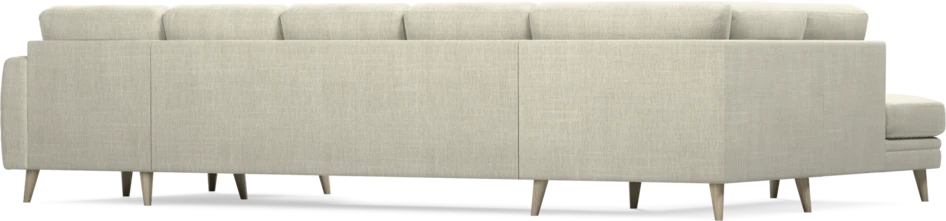 Eden - 3-sits soffa med divan vänster och schäslong höger - Beige