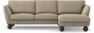 Madison - 2-sits soffa med schäslong höger - Beige