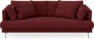 Harper - 3-sits soffa, hel dyna - Rosa