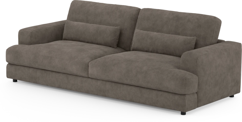 Noma - 4-sits soffa - Brun