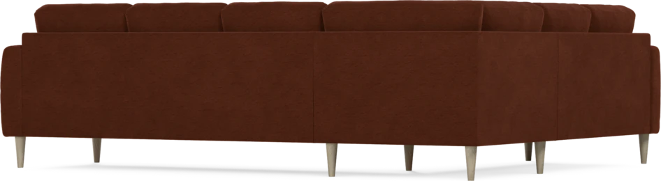 Eden - Hörnsoffa, 2+3-sits - Orange