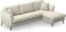 Eden - 2,5-sits soffa med schäslong - Beige