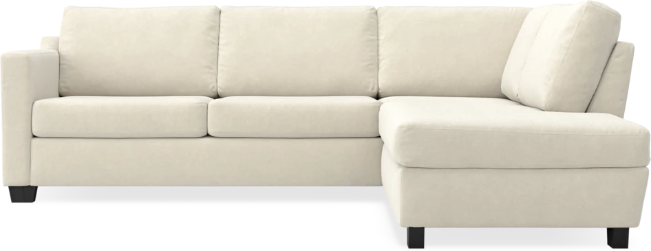 Friday - 2,5-sits soffa med divan höger - Beige