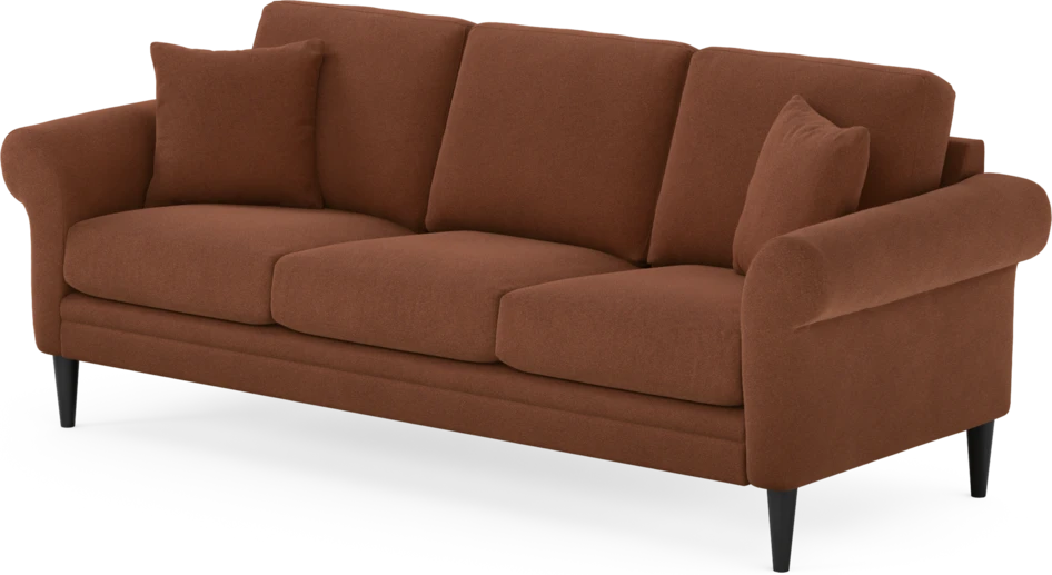 Eden - 3-sits soffa - Orange