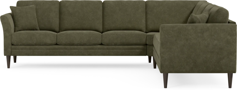 Eden - Hörnsoffa, 3+3-sits - Grön