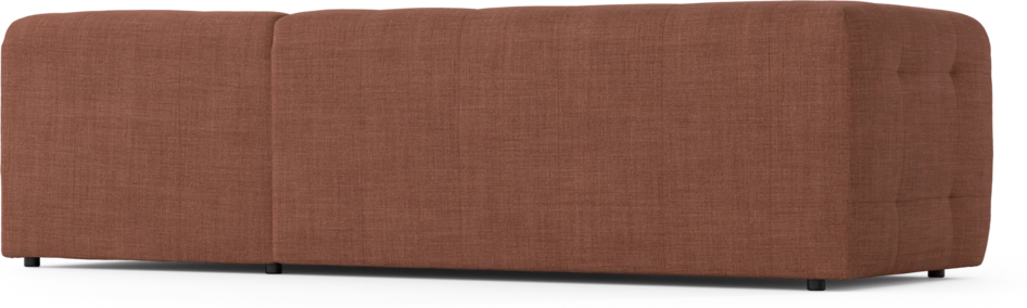 Bella - 3-sits soffa med divan höger - Orange