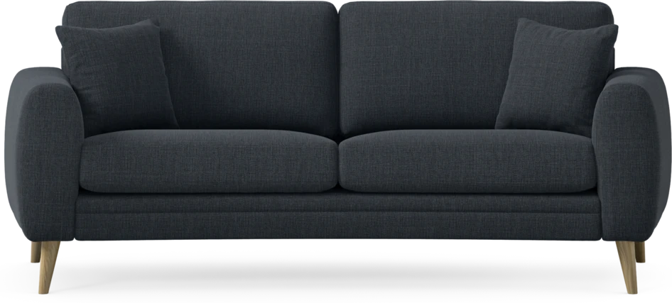 Eden - 2,5-sits soffa svängd - Blå
