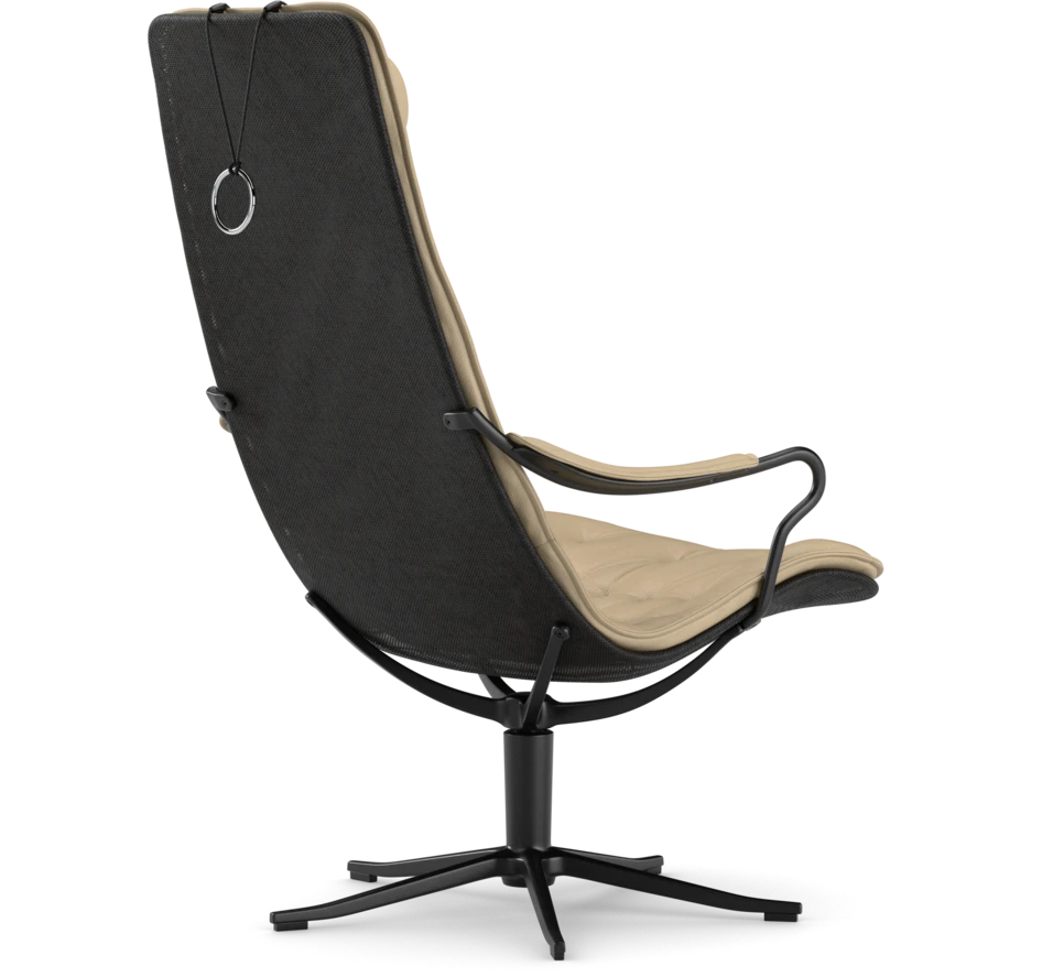 Moore - Fåtölj hög rygg - Beige