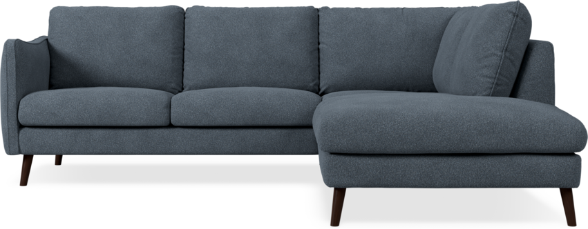 Madison Lux - 2-sits soffa med divan höger - Vit