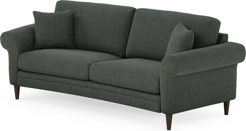 Eden - 2,5-sits soffa svängd - Grön