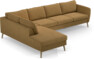 County - 3-sits soffa med divan vänster - Gul