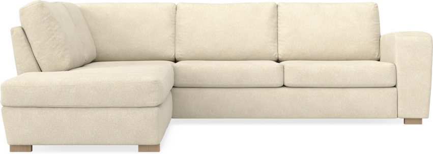 Friday - 2,5-sits soffa med divan vänster - Beige