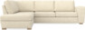 Friday - 2,5-sits soffa med divan vänster - Beige