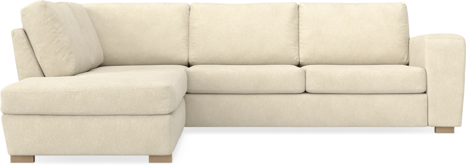 Friday - 2,5-sits soffa med divan vänster - Beige