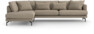 Harper - 3-sits soffa med divan vänster - Beige