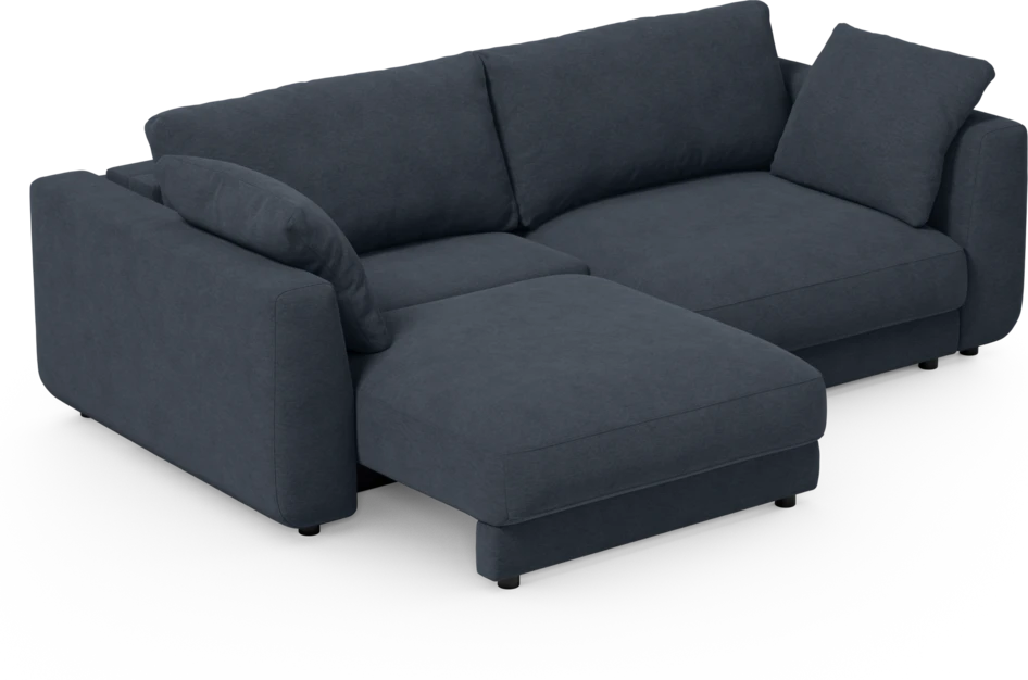 Amie - Bäddsoffa 3-sits - Blå