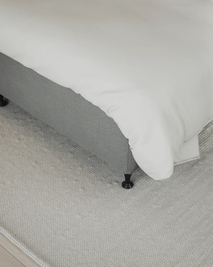 Delux Exclusive - Kontinentalsäng, enkelsäng 120 cm med bäddmadrass och sängben - inspiration