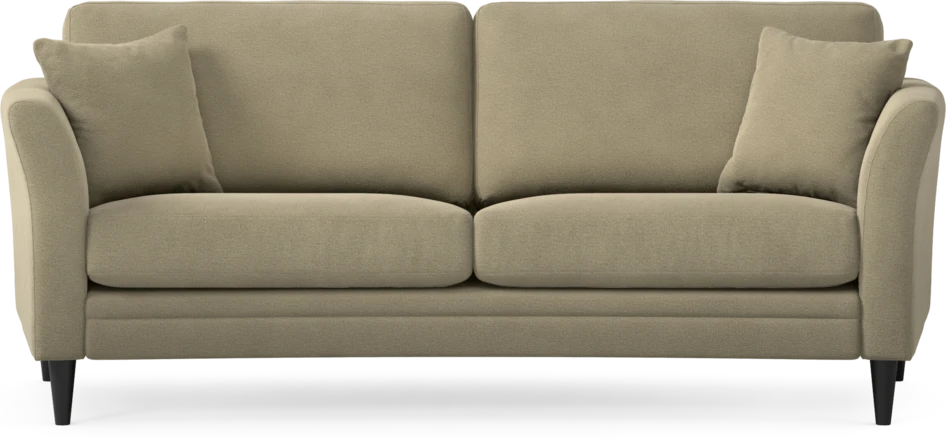 Eden - 2,5-sits soffa svängd - Beige