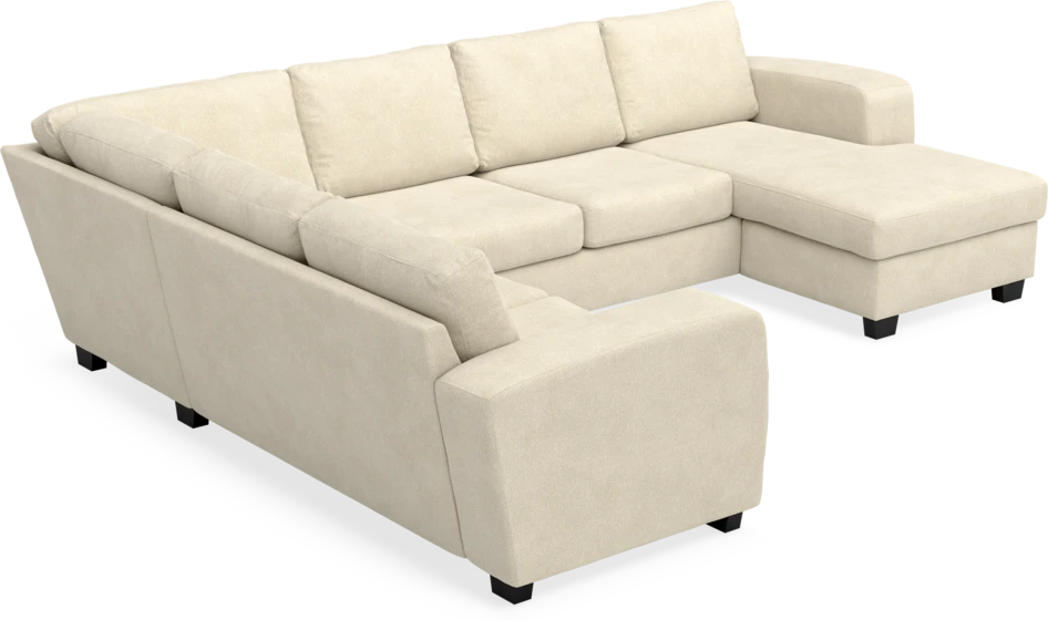 Friday - Hörnsoffa, 2+3-sits med schäslong höger - Beige