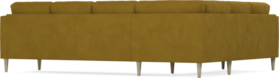 Eden - Hörnsoffa, 2+3-sits - Gul