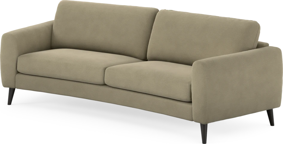 Bridge - 3-sits soffa svängd - Beige