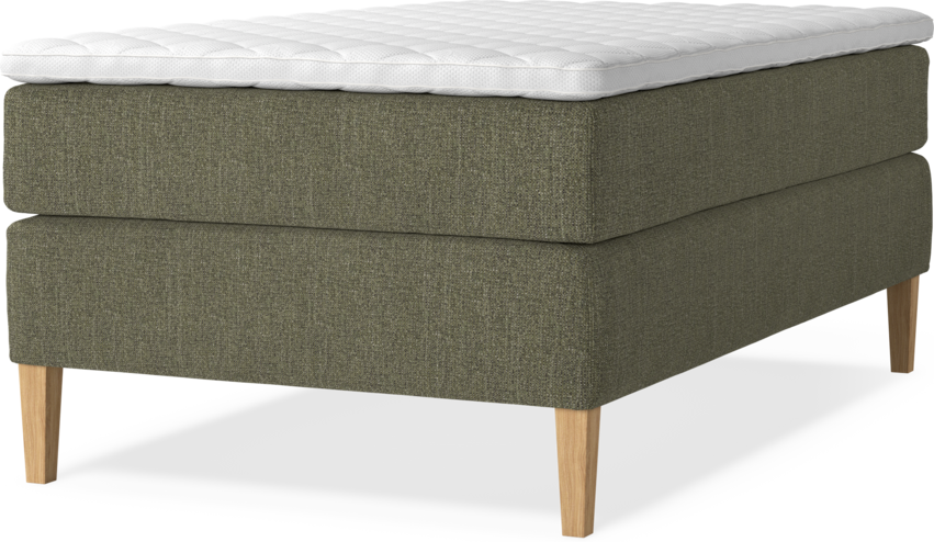 Delux Exclusive - Kontinentalsäng, enkelsäng 120 cm med bäddmadrass