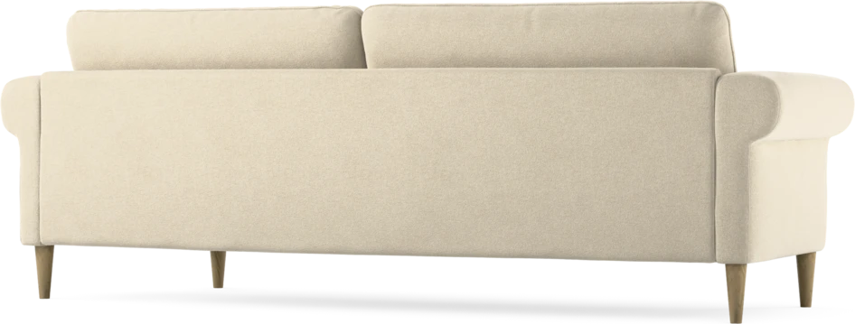 Bridge - 3-sits soffa svängd - Beige