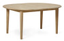 Ekerö - Matbord, Ø 115-157 cm - Vit