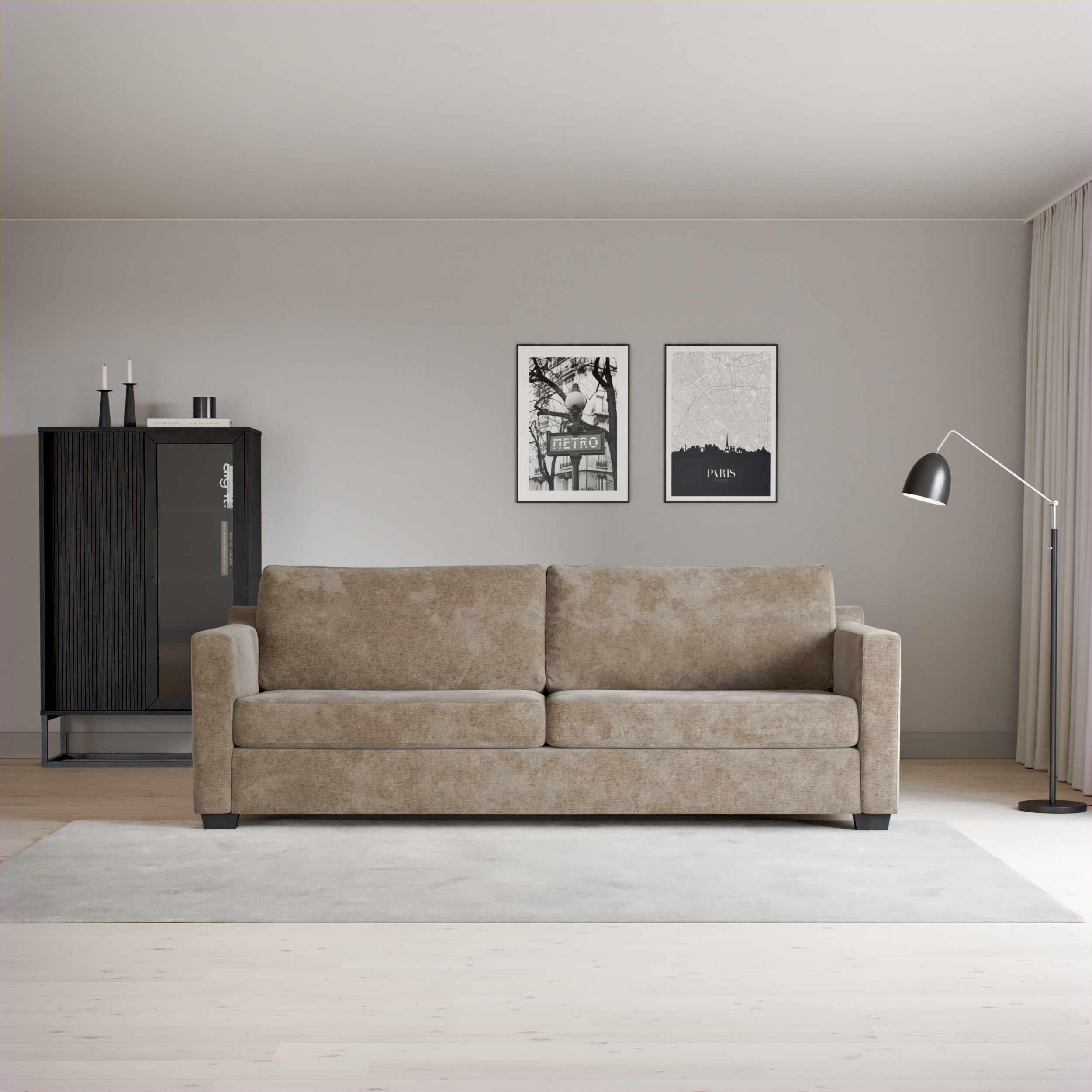 Friday - 3-sits soffa - inspiration