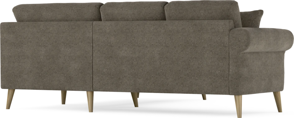 Eden - Hörnsoffa, 2+2-sits - Brun