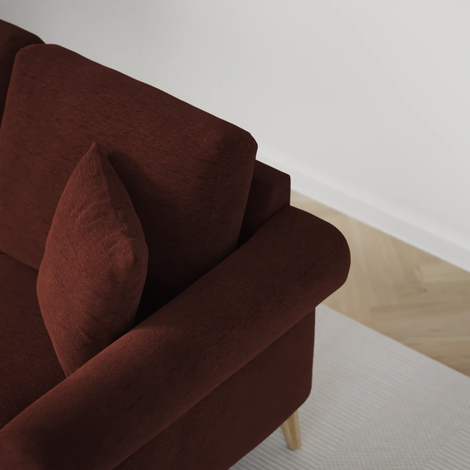 Eden - 2-sits soffa - Orange