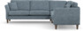 Eden - Hörnsoffa 2,5+2,5 - Blå