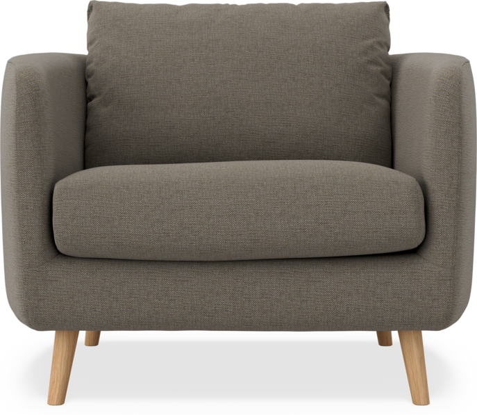 Madison Lux - Fåtölj, 70 cm - Brun