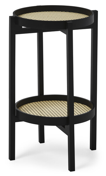 Hilda - Brickbord, Ø 40, H 65 cm - Svart