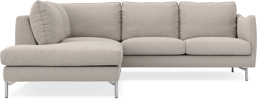 Madison - 2-sits soffa med divan vänster - Beige