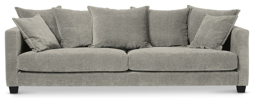 Logan - 3-sits soffa XL - Grå