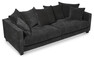 Logan - 3-sits soffa XL - Grå