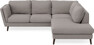 Madison - 2-sits soffa med divan höger - Grå