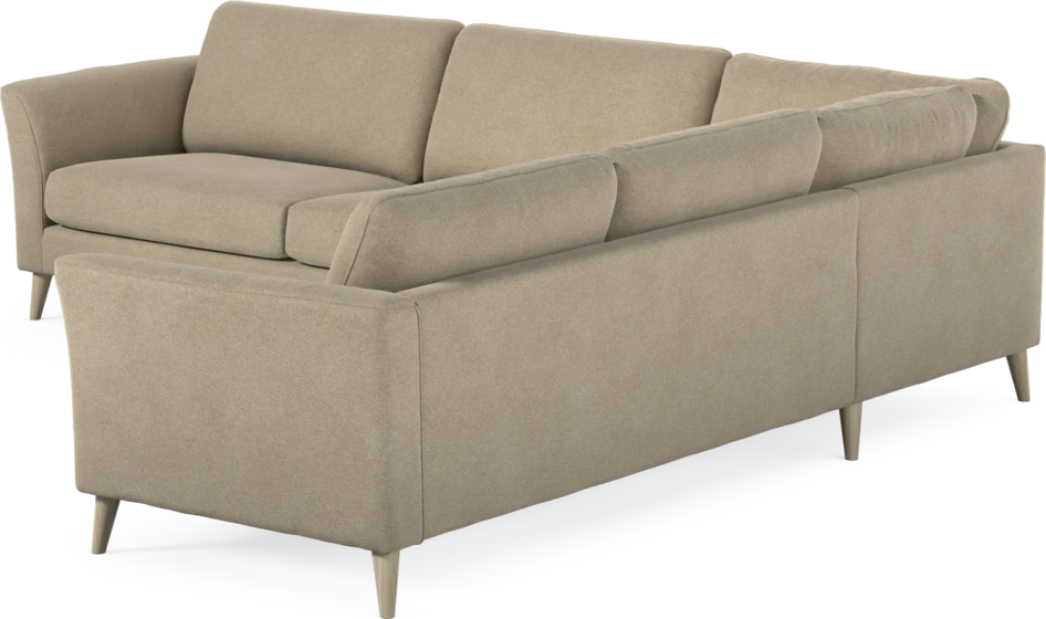 Bridge - Hörnsoffa, 3+2-sits - Beige
