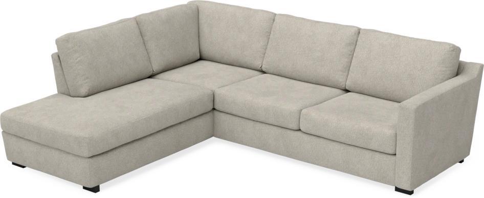 Friday - 2,5-sits soffa med divan vänster - Beige