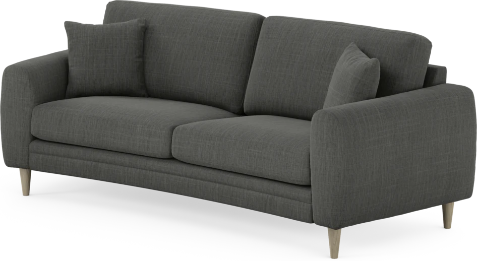 Eden - 2,5-sits soffa svängd - Grå