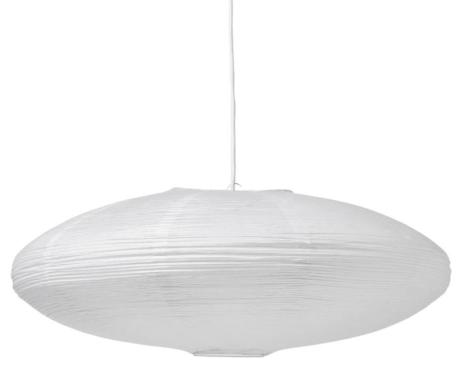 Yuni - Lampskärm, Ø60 H23 cm - Vit