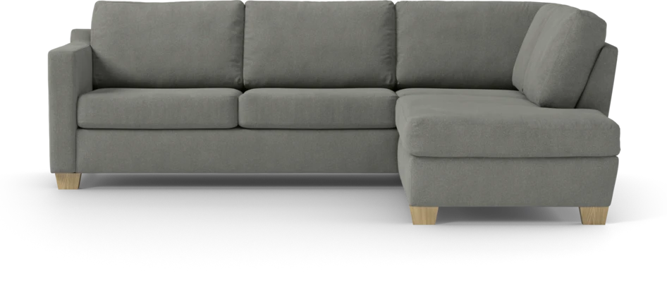 Friday - 2,5-sits soffa med divan höger - Grå
