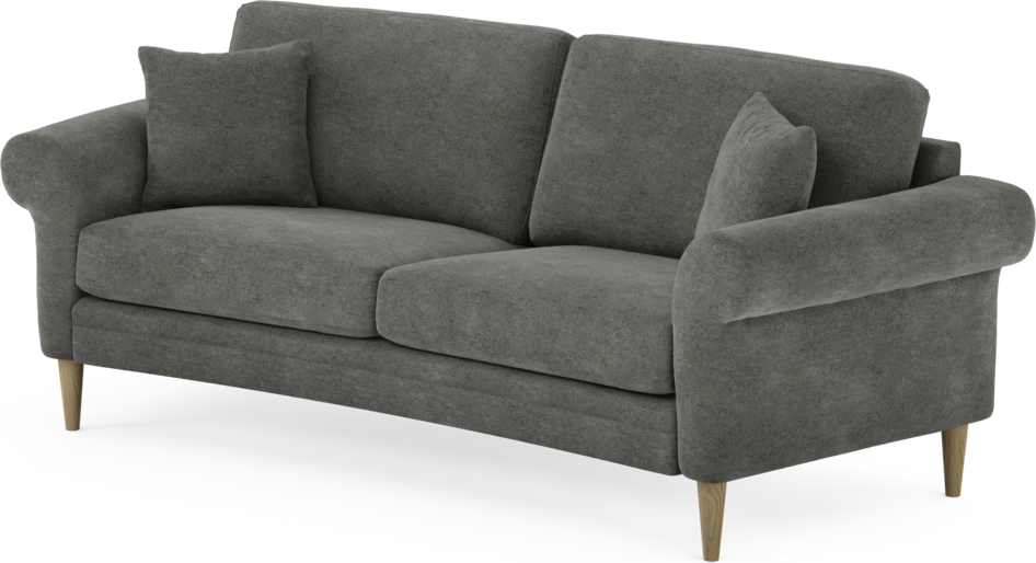 Eden - 2,5-sits soffa svängd - Grå