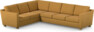 Friday - Hörnsoffa, 2+3-sits - Gul