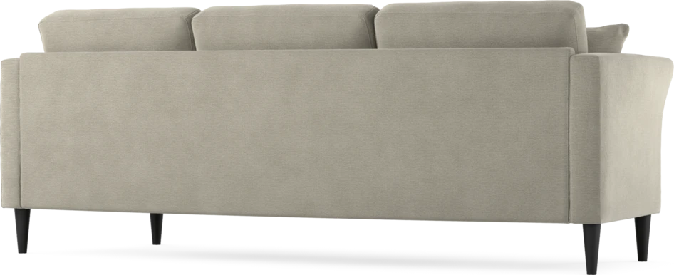 Eden - 3-sits soffa svängd - Brun