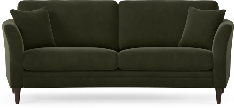 Eden - 2,5-sits soffa svängd - Grön