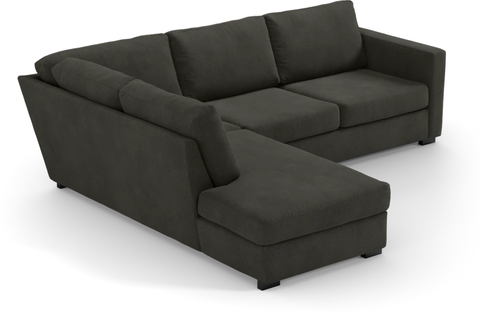 Friday - 2,5-sits soffa med divan vänster - Grå